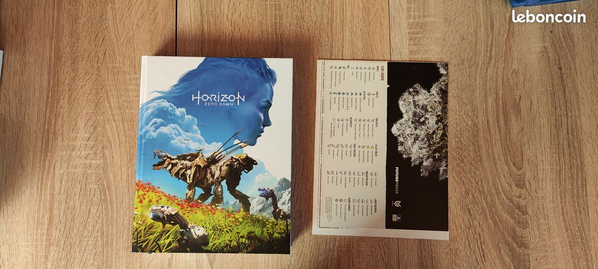 Horizon Zero Dawn Guide officiel en Anglais comme neuf avec la carte du jeu (image 3)