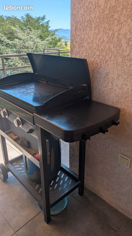 Plancha à gaz sur chariot (image 3)