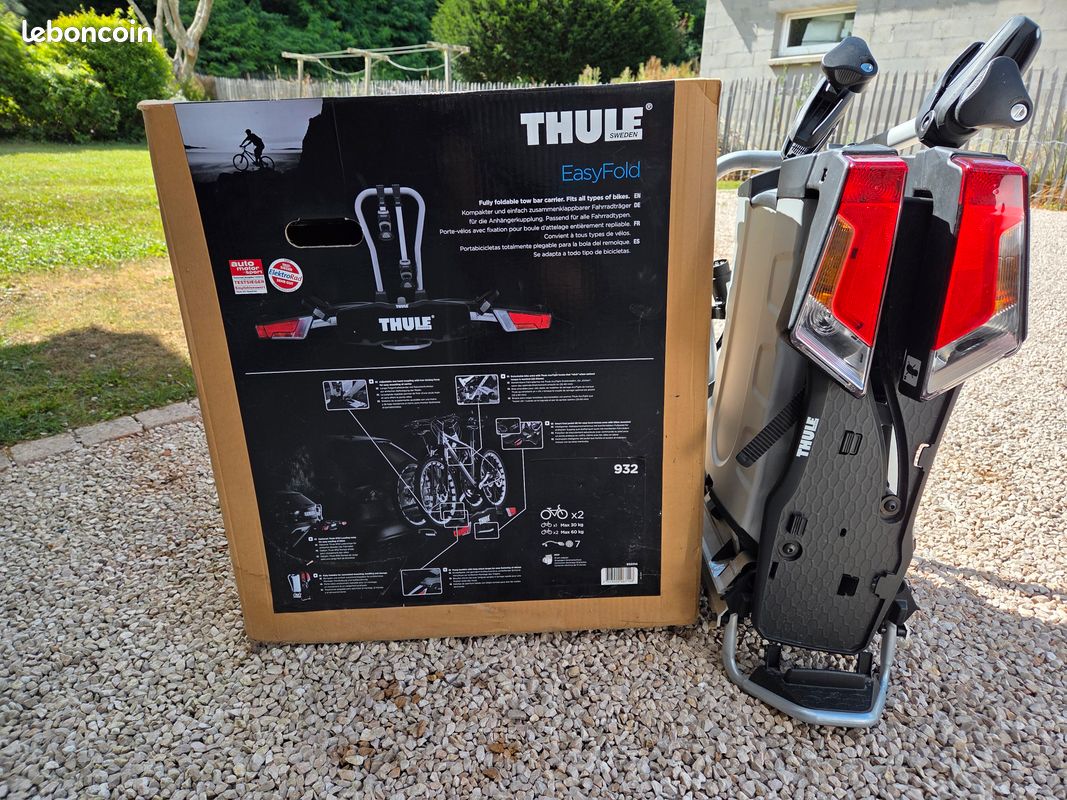 Thule Easyfold Xt Fixation Porte Velo Thule Thule Vélo Porte VÃ©lo