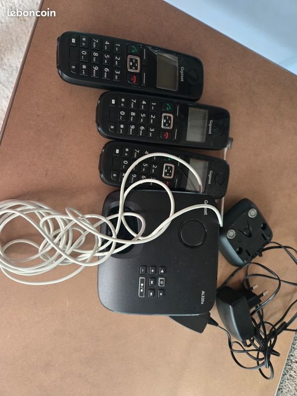 Trio téléphone et répondeur gigaset (image 1)
