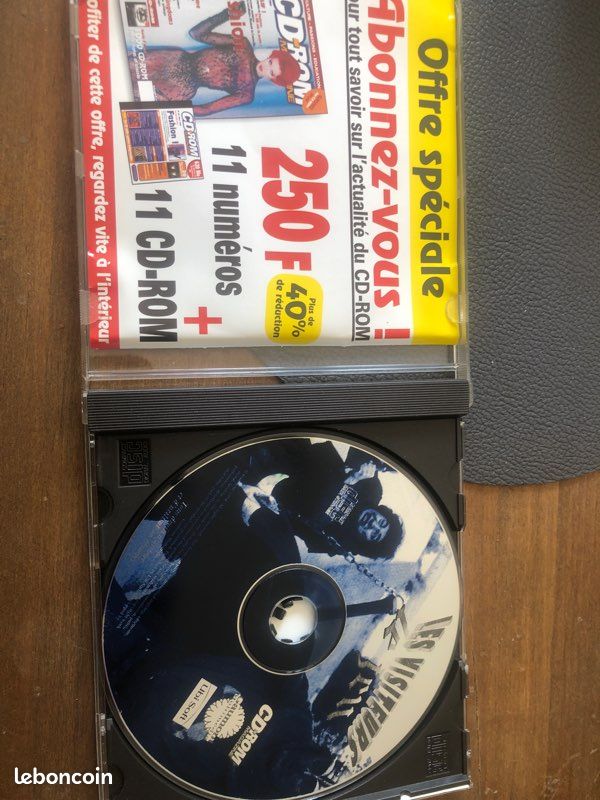 Les Visiteurs PC - Jeu D'aventure Culte Ubisoft - Bon état