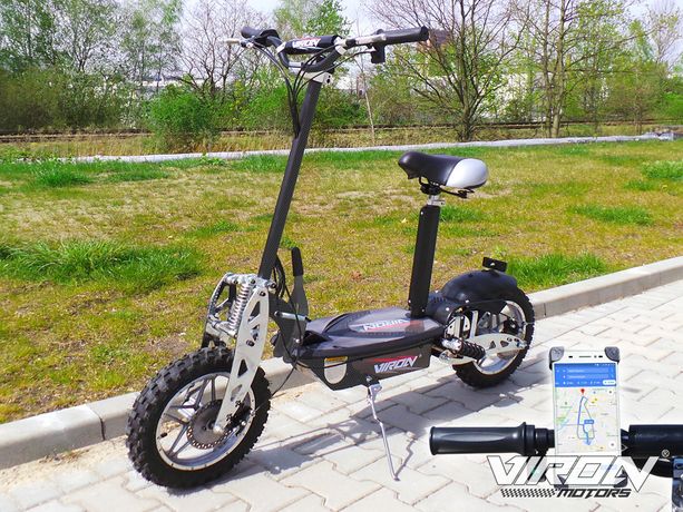 Tricycle Trottinette scooter électrique 3 roues PMR stable 19 kg