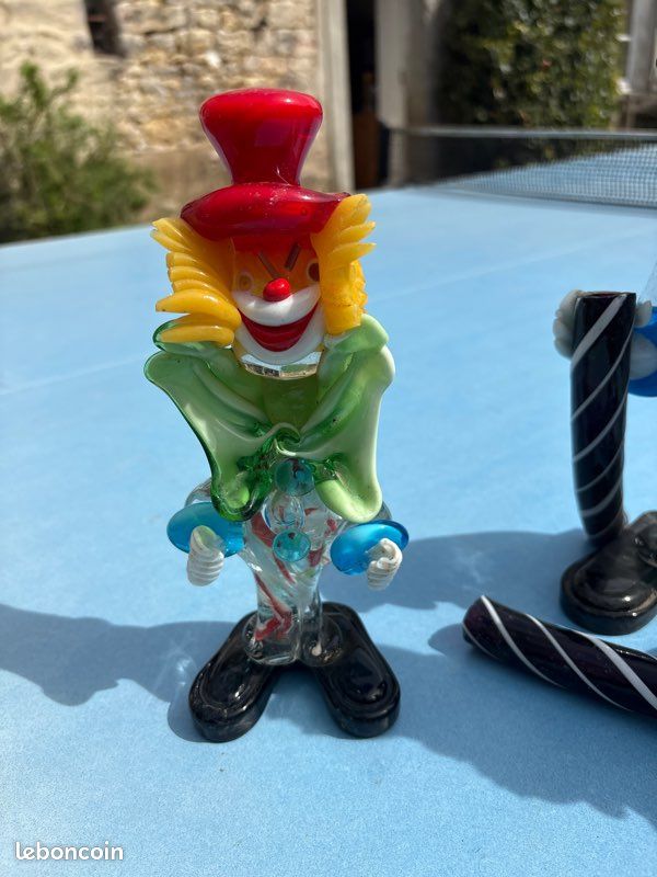 Clown en verre Murano (image 2)