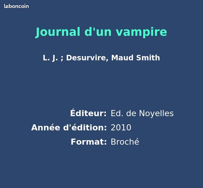 Journal d'un vampire (image 2)