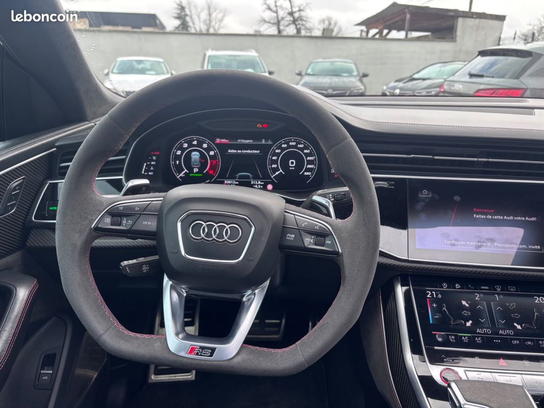 Audi rs q8 🇫🇷 4.0 tfsi 600 ch 🇫🇷 mhev quattro bang&olufsen / t*o / entretien audi (image 4)