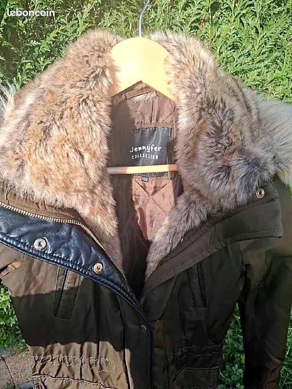 Manteau D'hiver ou toutes saisons Jennyfer Kaki avec Capuche