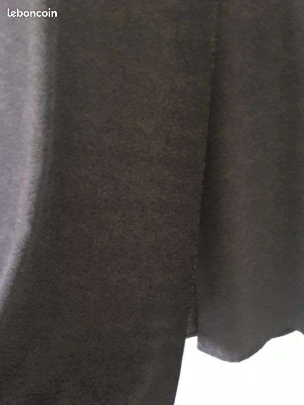 Robe longue noire à pois Nathalie garçon paris taille 2 (image 6)
