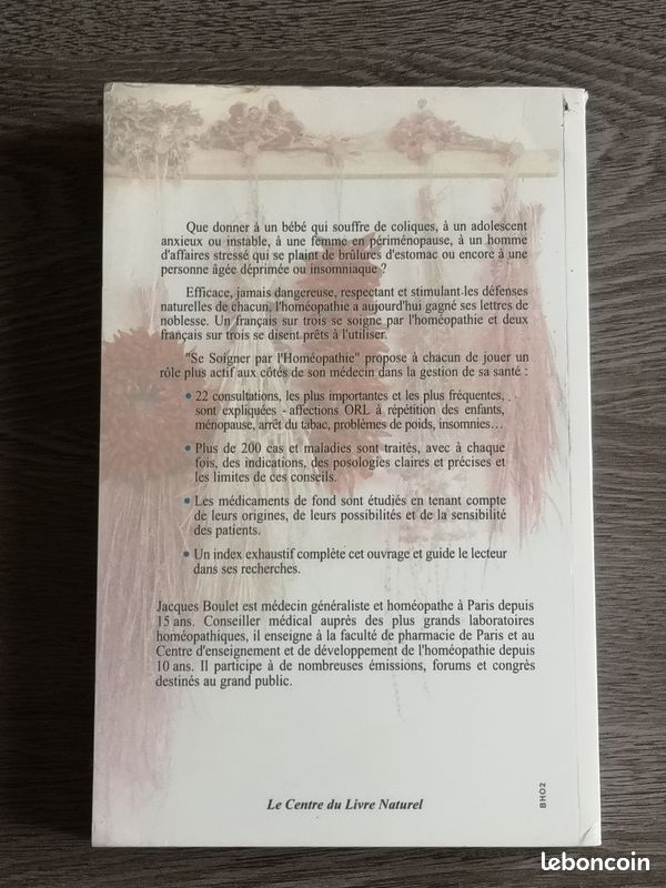 Livre Se Soigner par l'Homéopathie du Dr J. BOULET (image 2)