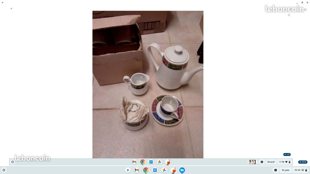 Urgent Service à café complet et neuf emballé (image 1)