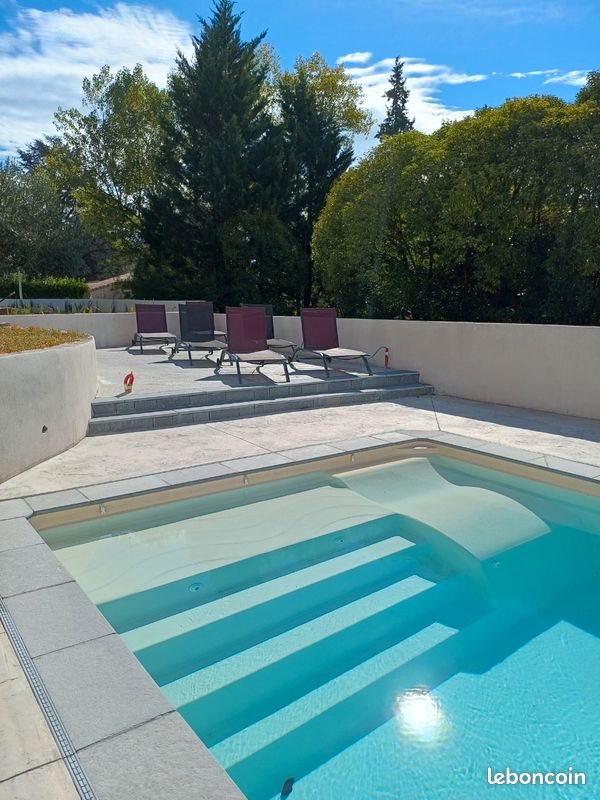 Location chambre & cuisine. Piscine privée pour 2 voyageurs Parc National des Cévennes (image 13)