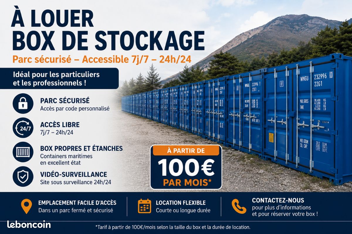Local commercial 1 pièce 14 m² · à La Roche-des-Arnauds · 14 m² · 100 €/mois
