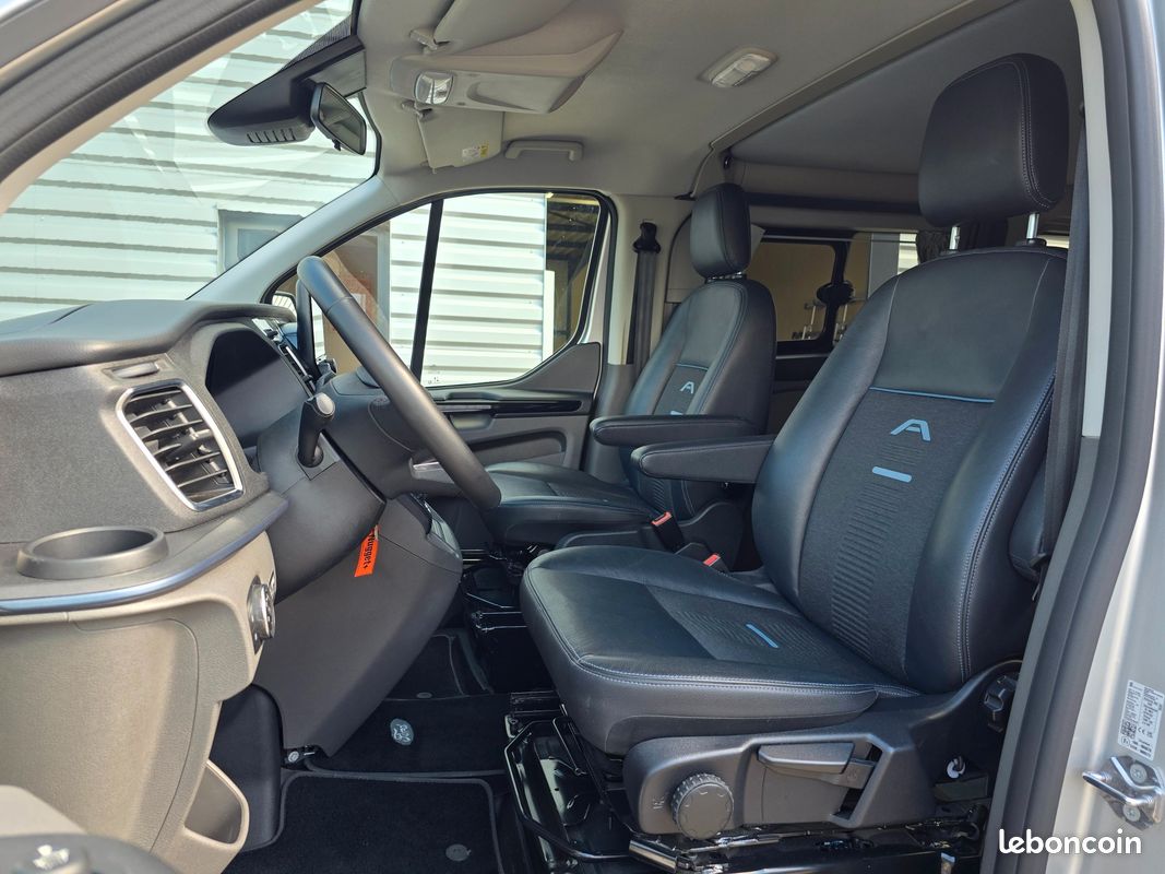 Ford custom l2h1 nugget plus 340 active 150ch wc/eau chaude/immat france pas de malus/dispo juin (image 10)