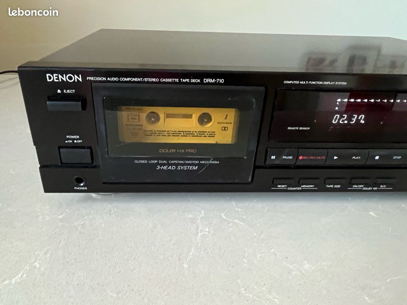 Lecteur enregistreur cassettes DENON DRM710 (image 5)
