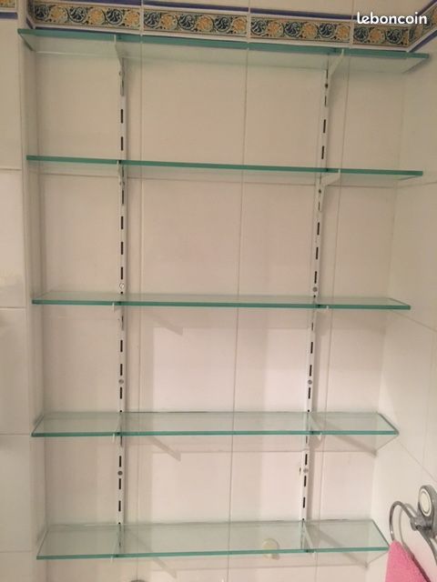 BSM Marketing Lot De 2 étagères En Verre Trempé De 400 X | FindTheDeal