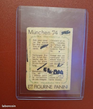 Panini - World Cup München 74 - Cruyff - Italian edition - 1 Complete