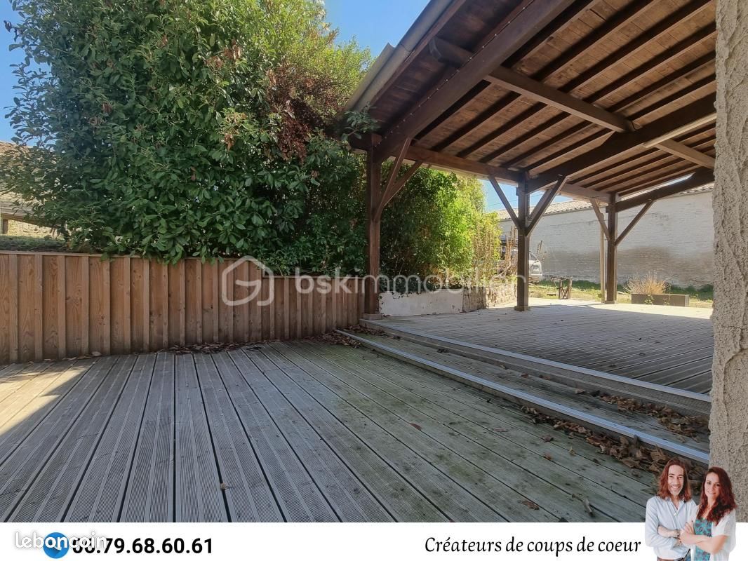 Maison 4 pièces 120 m² · à Chef-Boutonne · 120 m² · 129 900 €