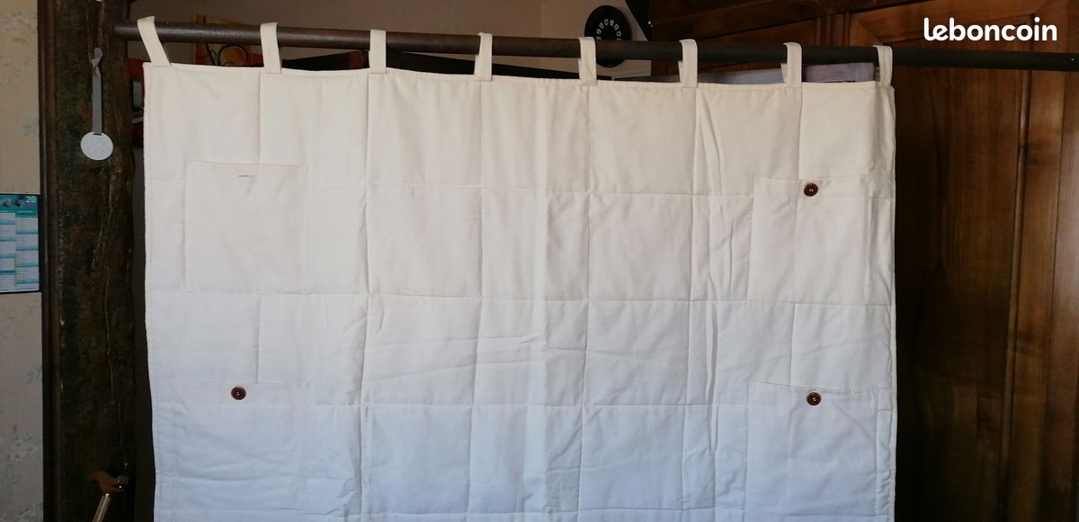 Tête de lit en tissu (image 1)