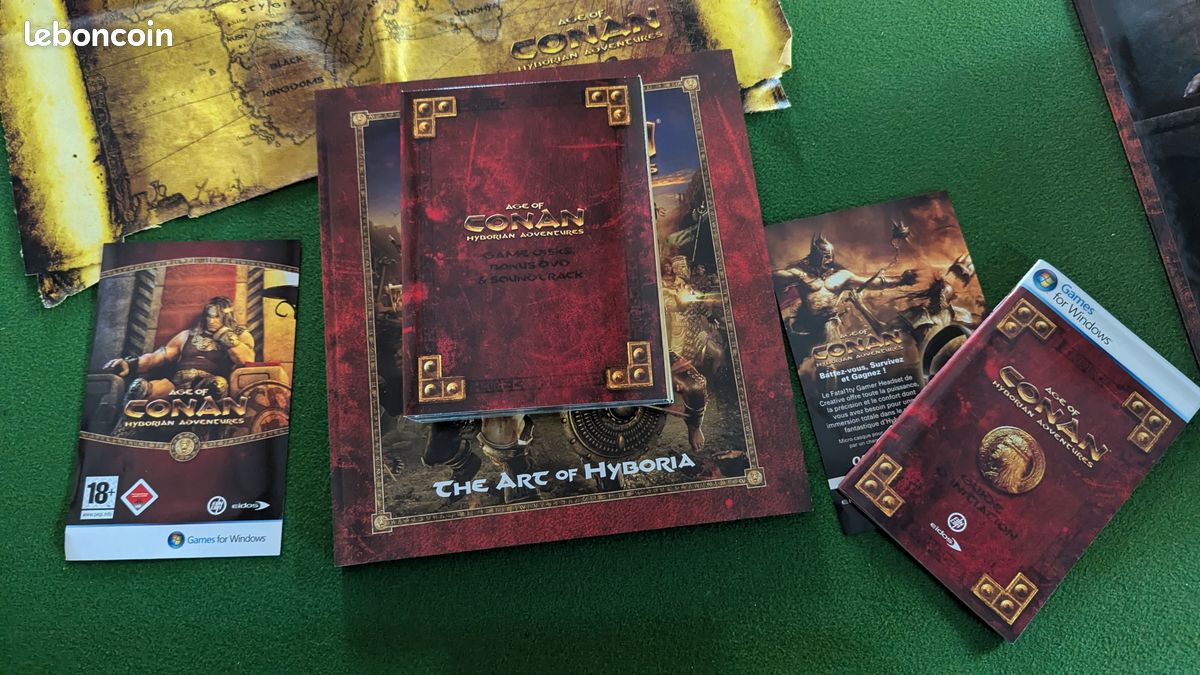 Coffret Jeu PC - Age of Conan Édition Collector Numérotée (Complet) (image 12)