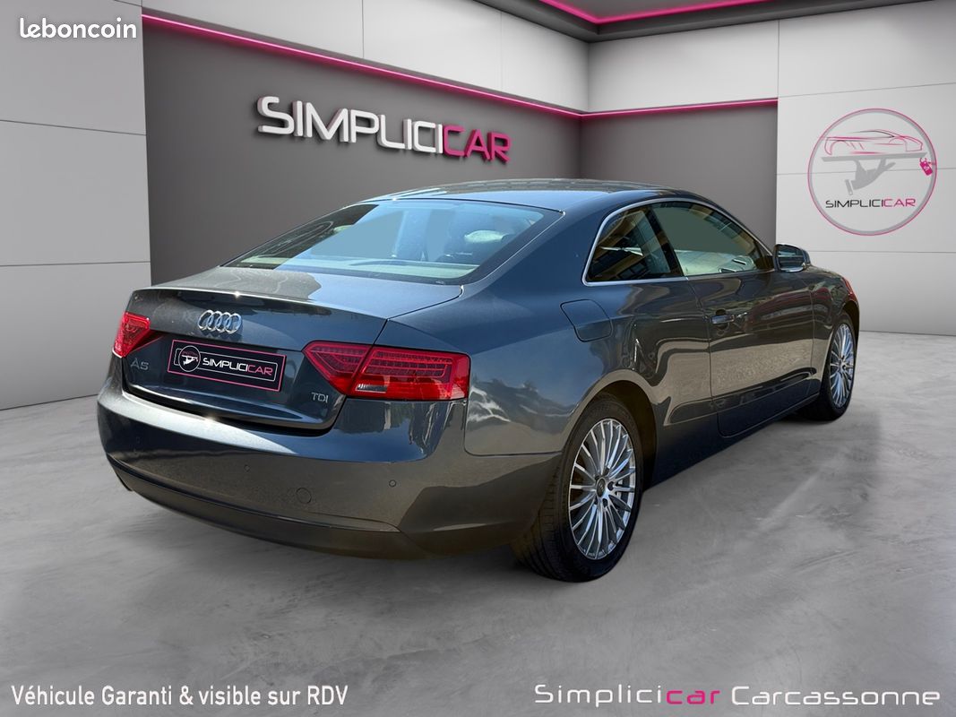 AUDI A5 COUPE 2.0 TDI AMBIENTE 177Ch Garantie 12 mois / SUIVI COMPLET AUDI (image 3)