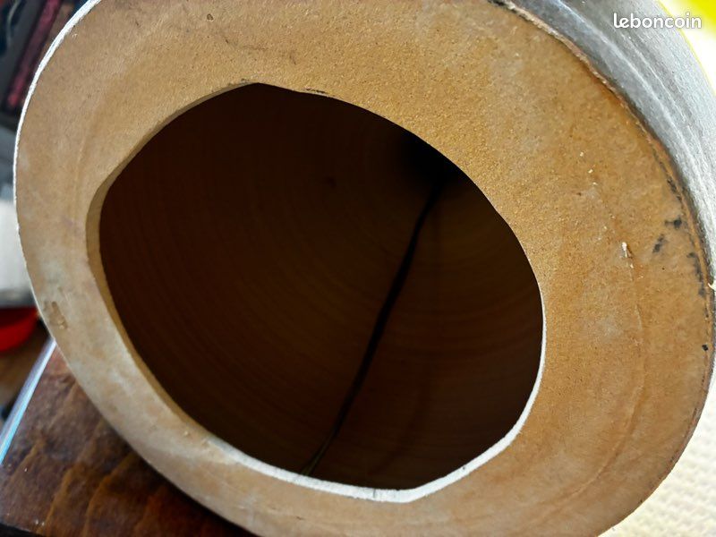 Lampe grès pyrité 60-70s (image 8)
