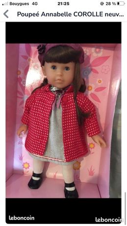 POUPEE COROLLE ANNABELLE? 42 CM 1982 OCCASION