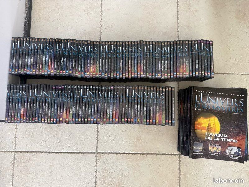 Collection complète l’univers et ses mystères 123 dvd (image 1)