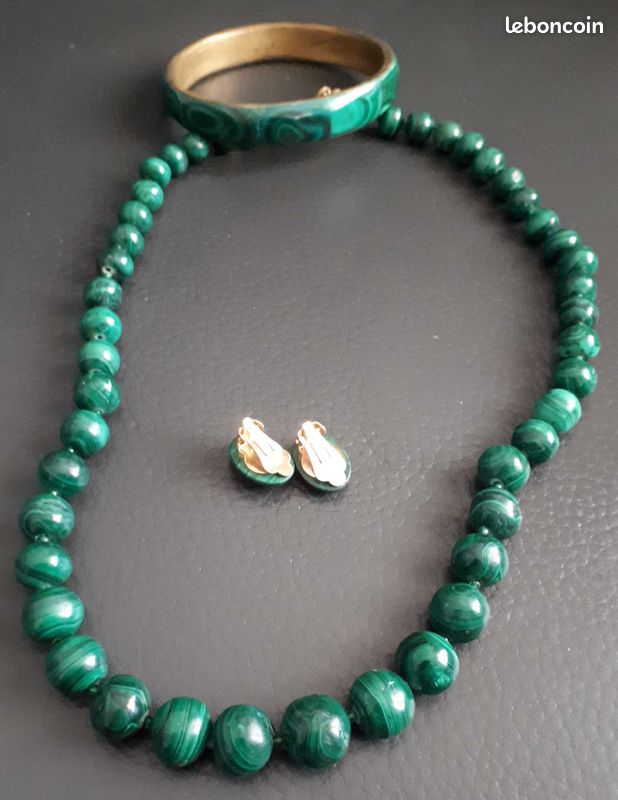 Parure en malachite (image 5)