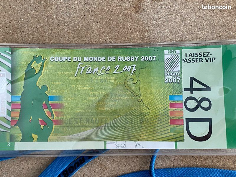 Bloc De Timbres France YT 110 – Coupe Du Monde De Rugby 2007 – Neuf