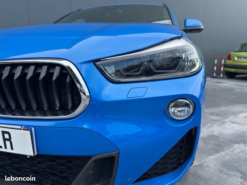 Bmw x2 2.0 d 190 cv pack m SPORT X / xdrive bleu misano / BVA / ALCANTARA / EXCELLENT ÉTAT (image 9)