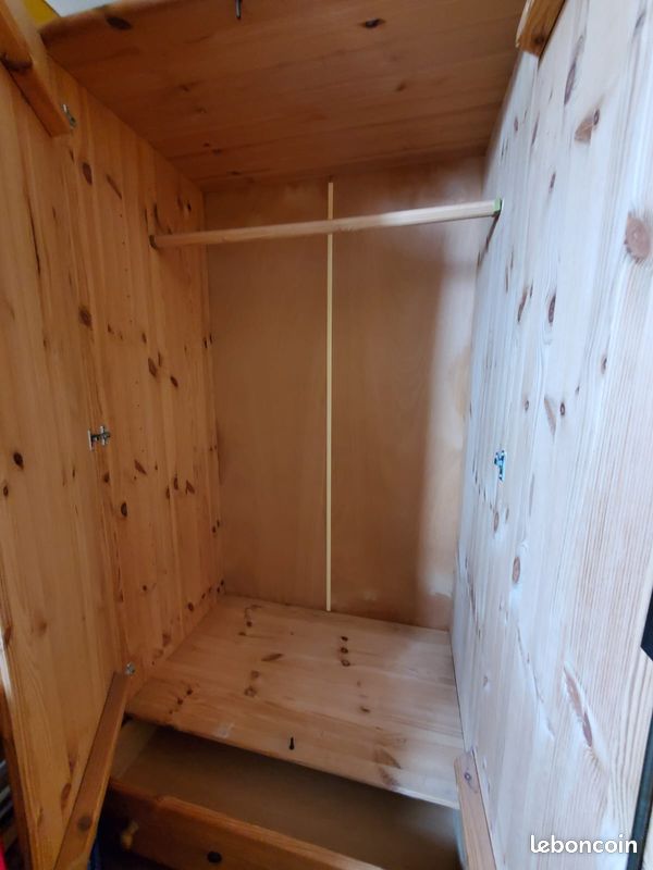 Armoire en pin massif Cocktail Scandinave (image 3)