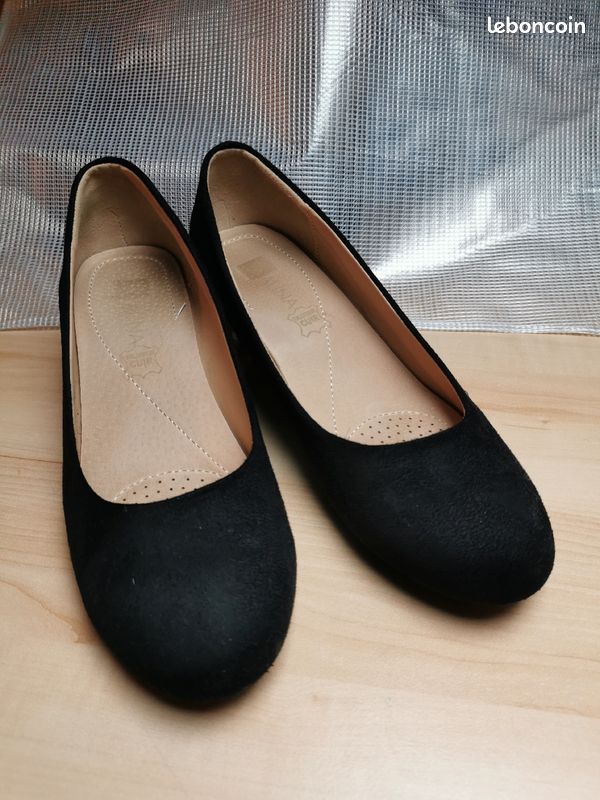 Escarpins daim (image 1)