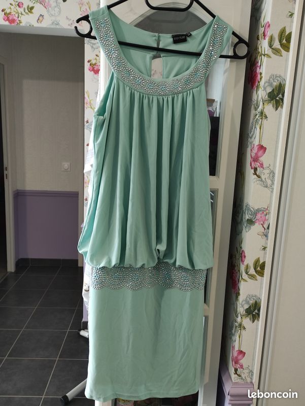 Robe blouse strass (image 1)