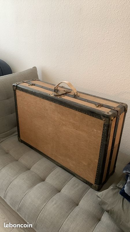 Valise Dressing Malle vintage de voyage et de décoration