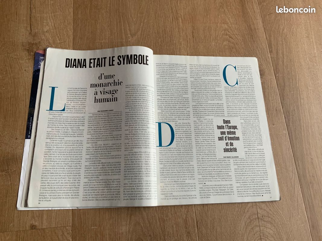 Magasine Paris Match Diana l’adieu (image 5)