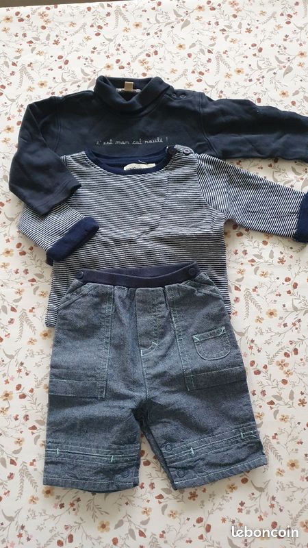 Lot vêtements 3 mois garçon (image 1)