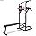 Pull Up Fitness - Barre de Traction avec Chaise Romaine et Banc Musculation, Noir/Rouge (image 7)