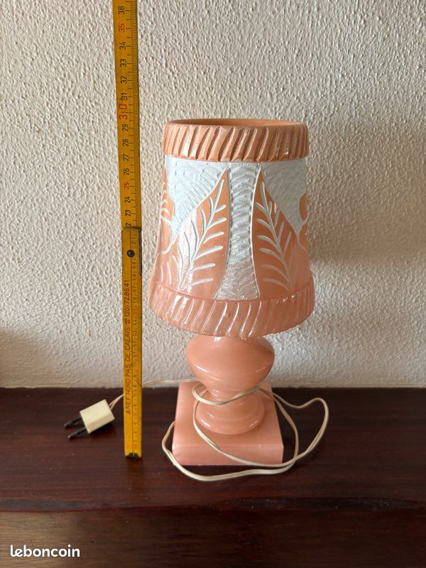 Lampe albâtre rose (image 10)