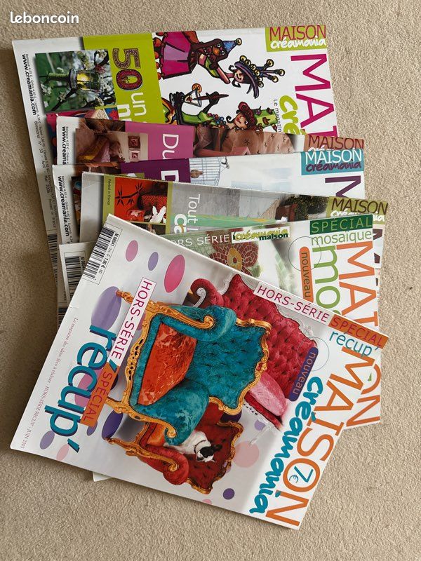 Lot magazines Maison creamania (image 1)