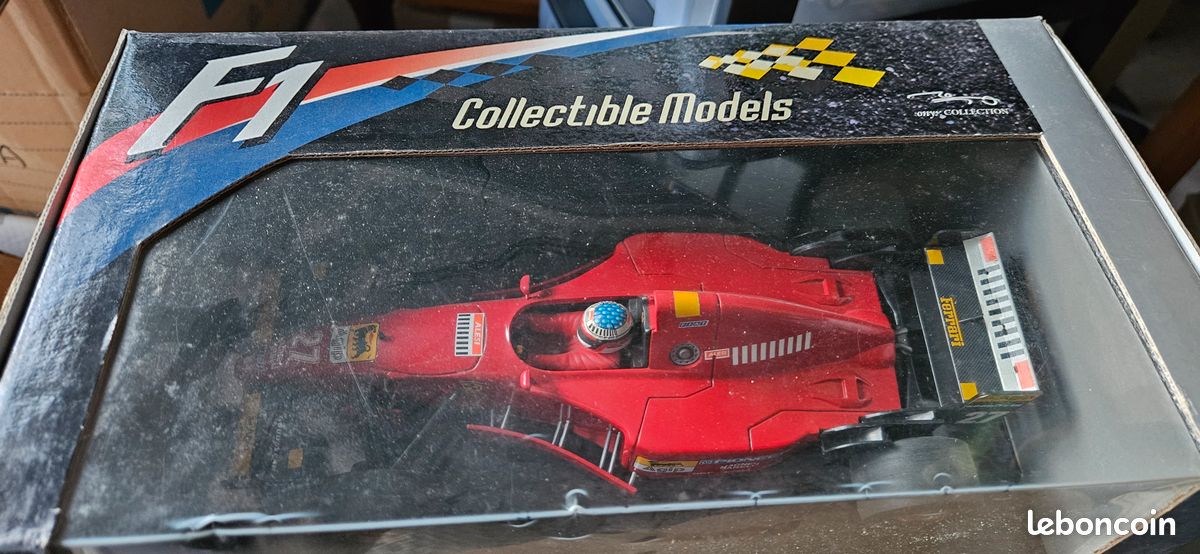 F1 FERRARI 412 T2 # 27 ALESI 1/18 ONYX formule 1 voiture miniature de collection
