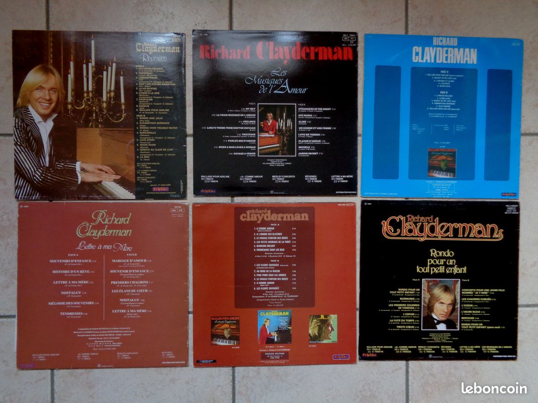 Richard CLAYDERMAN Vinyles 33 T (image 2)