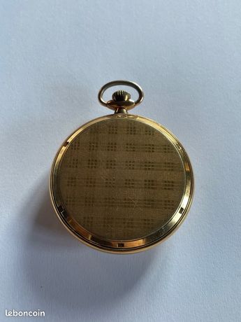 Montre De Poche Ancienne CIVIS 21 Plaquée Or - Fonctionnelle Et Antichoc (occasion)