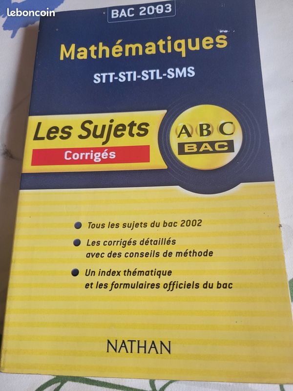 Livre scolaire MATH (image 1)