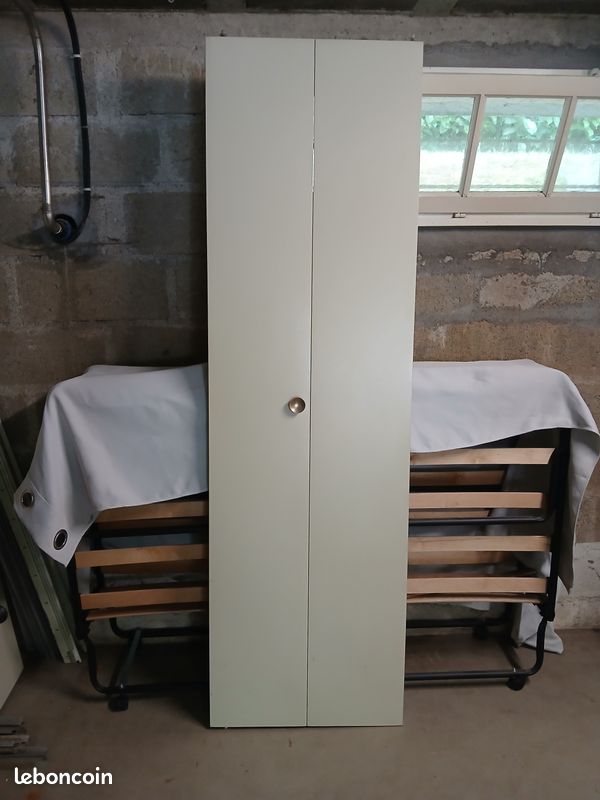 5 portes de placard accordéon 60x200 cm – bon état (image 1)