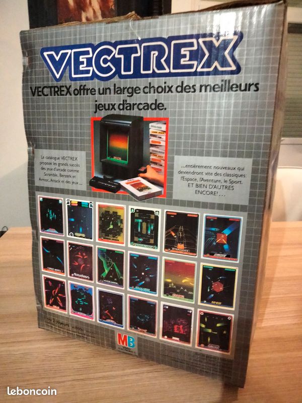 RARE ! OVERLAY / Filtre jeu Minestorm / Mine Storm pour Console MB VECTREX EUR 89,95 - FR