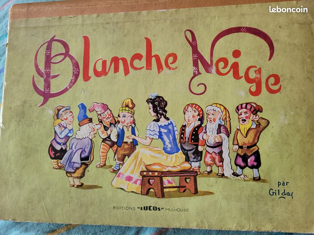 RARE BEAU LIVRE ancien BD LE BOUFFIC et PLUMET chez BLANCHE NEIGE