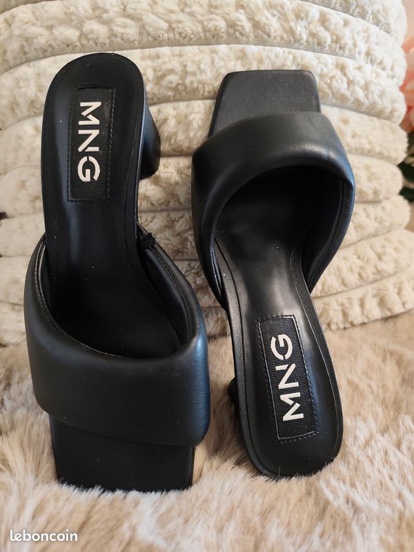 Chaussure MNG noires 37 (image 2)