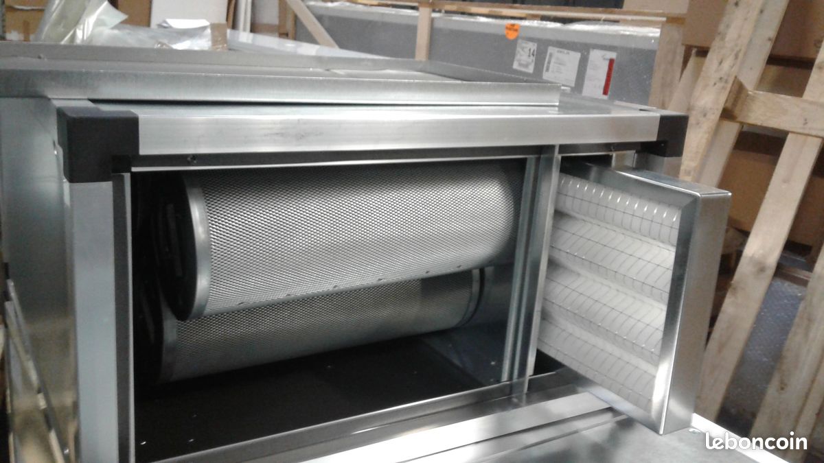 Caisson à charbon actif NEUF, traitement des odeurs pour cuisine pro et restaurant -DESTOCKAGE- Livraison EXPRESS France entière (image 2)