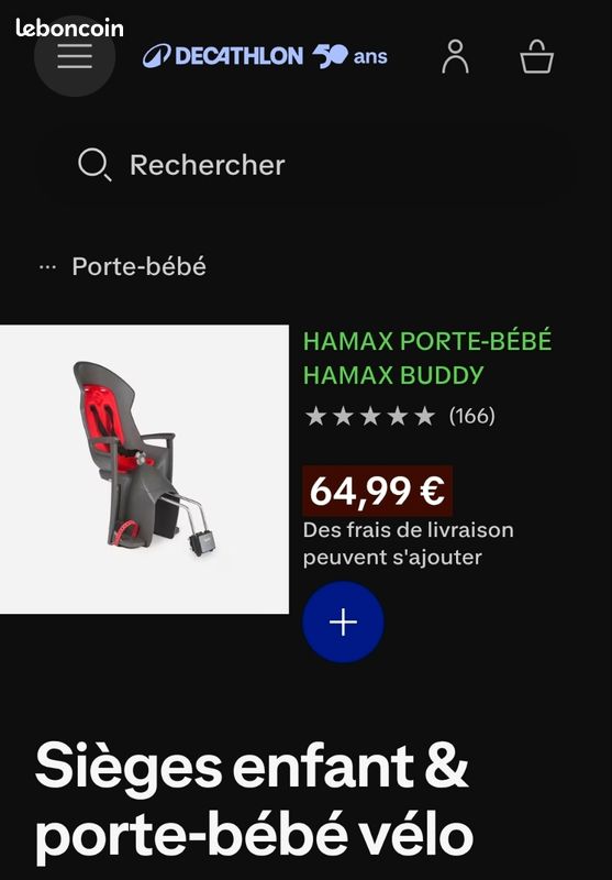 Porte-bébé hamax buddy (image 3)