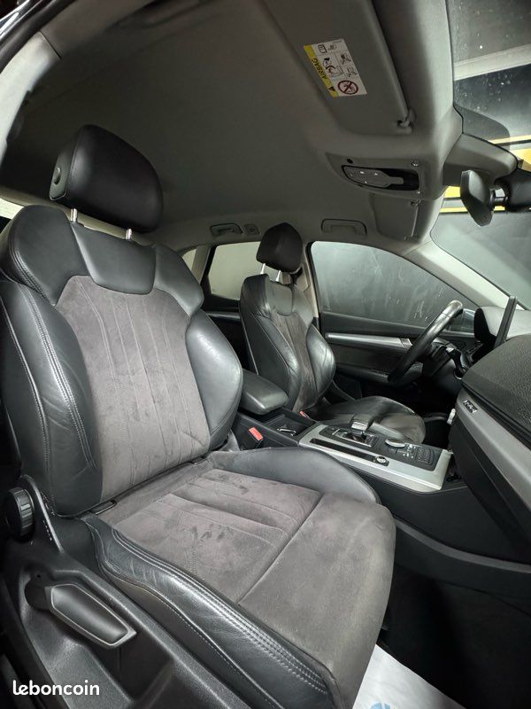1°Main Garantie 12 mois Audi Q5 II 2.0 TDI 163 ch Design quattro S tronic 7 / Écran multimédia / GPS / Keyless / Hayon électrique / Radar avant et arrière / Xénon / CarPlay* Full suivi Audi Origine🇫🇷 (image 2)