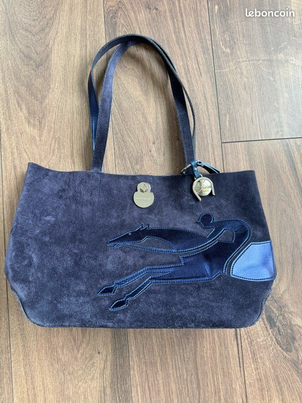 Sac LONGCHAMP bleu marine Accessoires Bagagerie